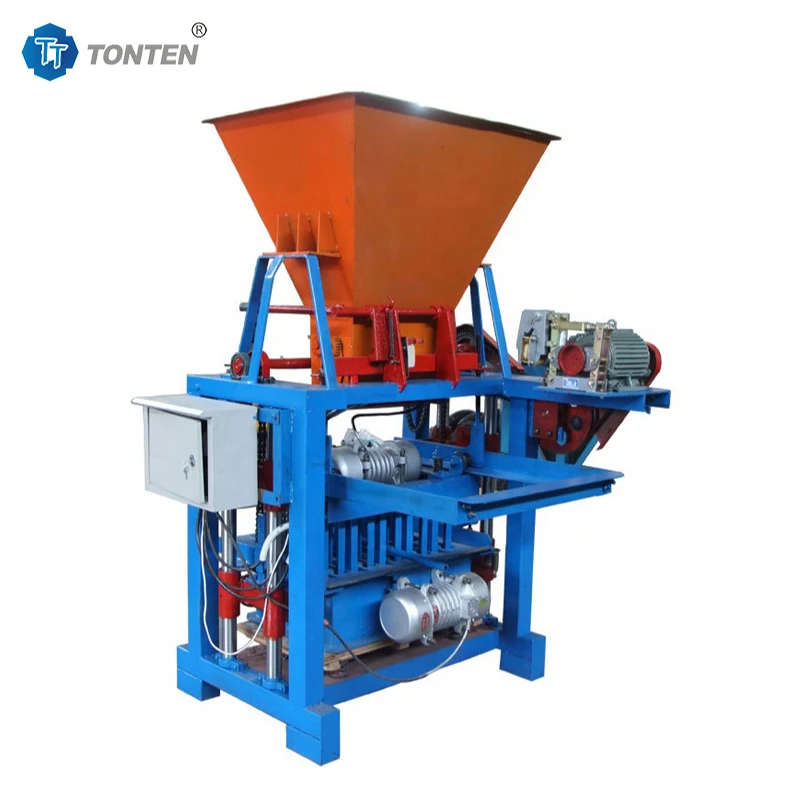 Factory Direct Supply Small Fully Automatic DF4-35B Brick Making Machine With Hopper Made In China