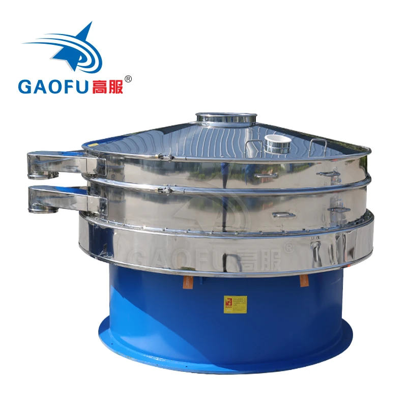 
High presicion mechanic electric sifting machine automatic industrial vibrating screen sieve 
