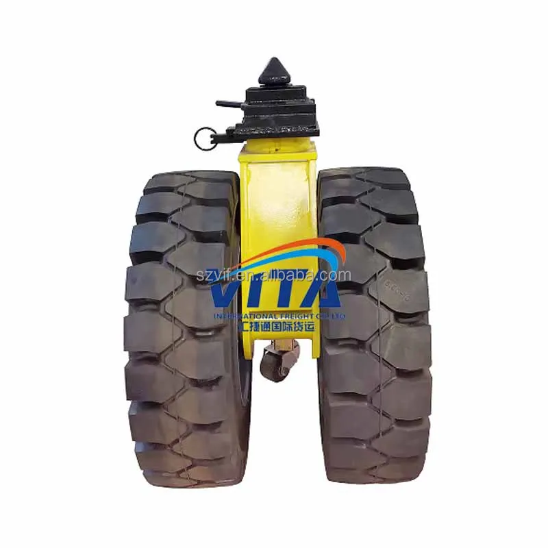 Factory Original 4pcs 22inch Rubber Container Casters Wheels For Mountain Grassland