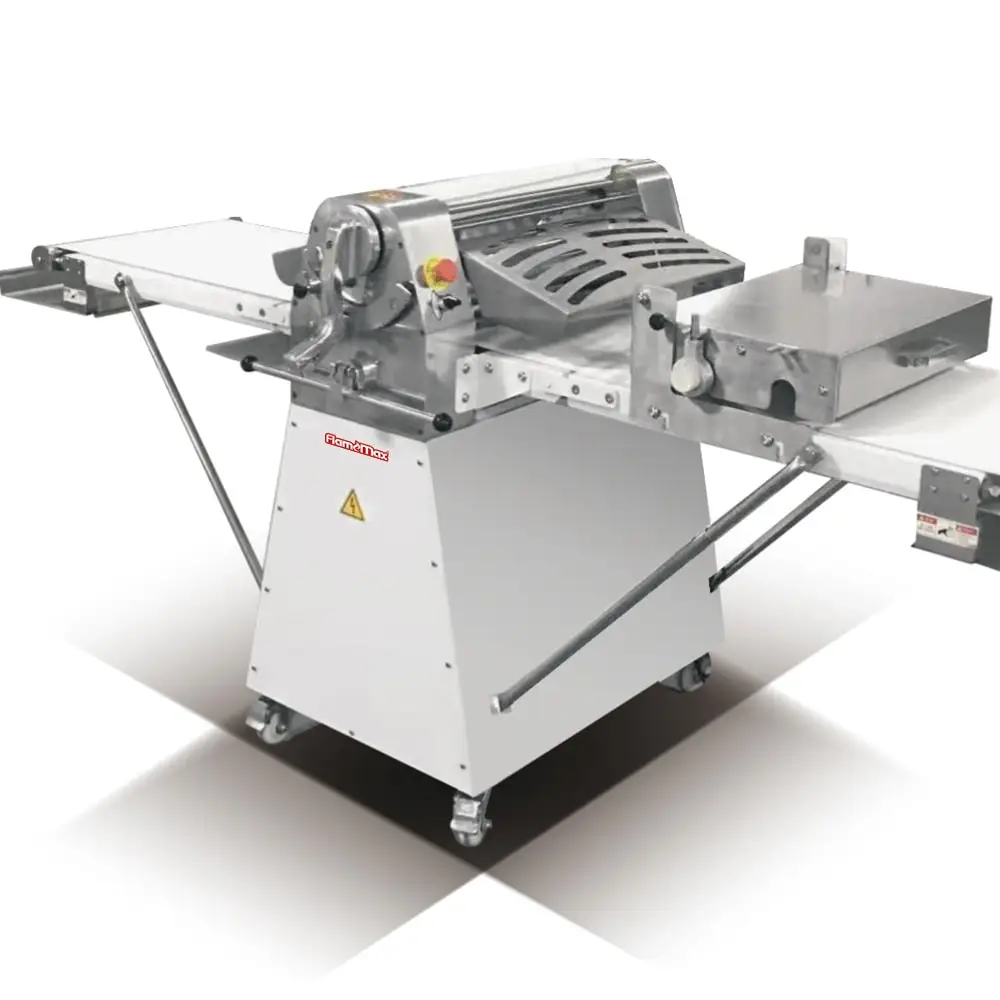 HDS-520C Automatic Bakery  Dough Sheeter Making Machine Price Electric Dough Roller Dough Pressing Machine Marketing Steel