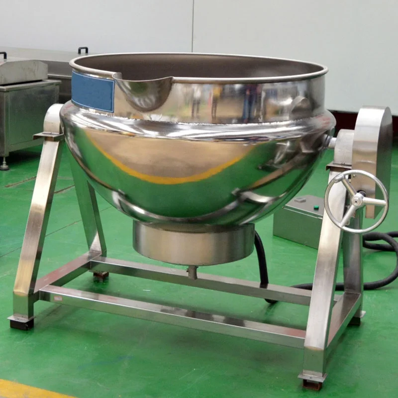 Small Heat Mixer Cooking sauce Making Equipment sauce jam cooking machine food steam jacketed kettle