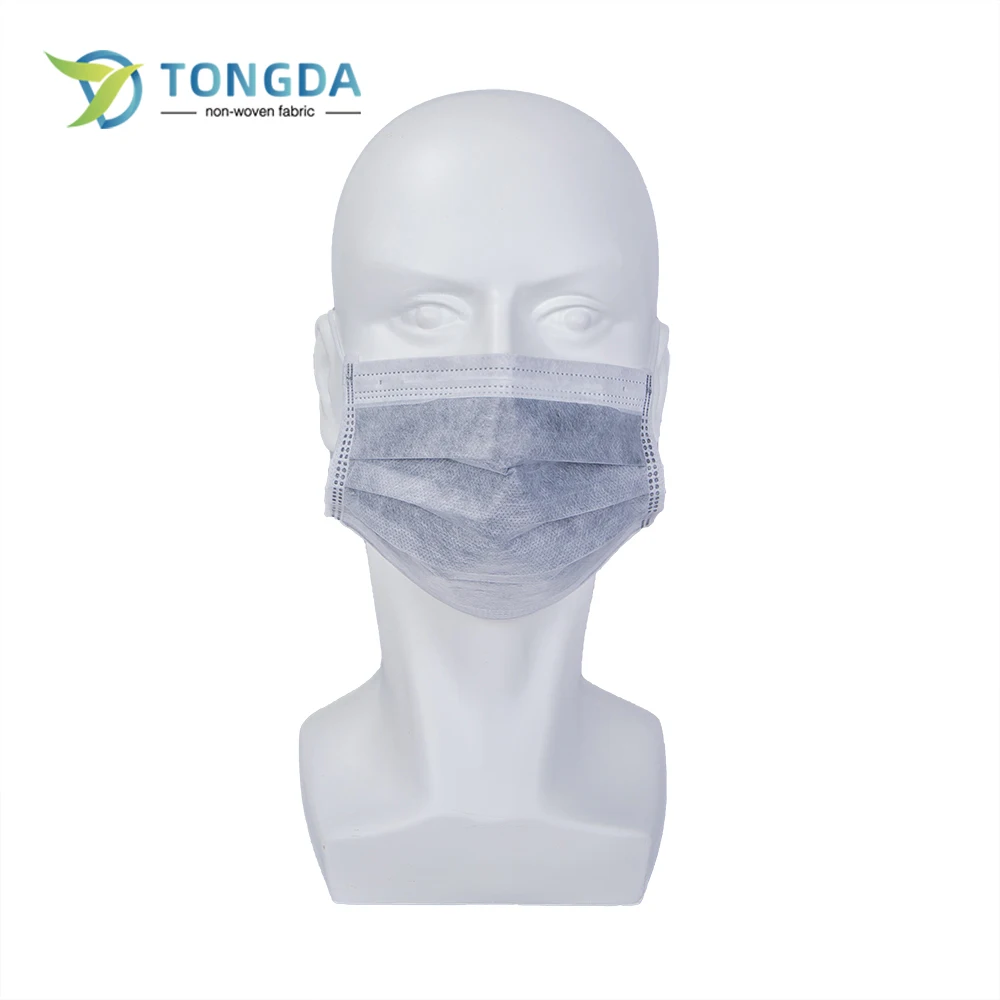 Carbon Filter Face Mask Non Woven Active Carbon Face mask 3 Ply Available Good Quality Face Mask