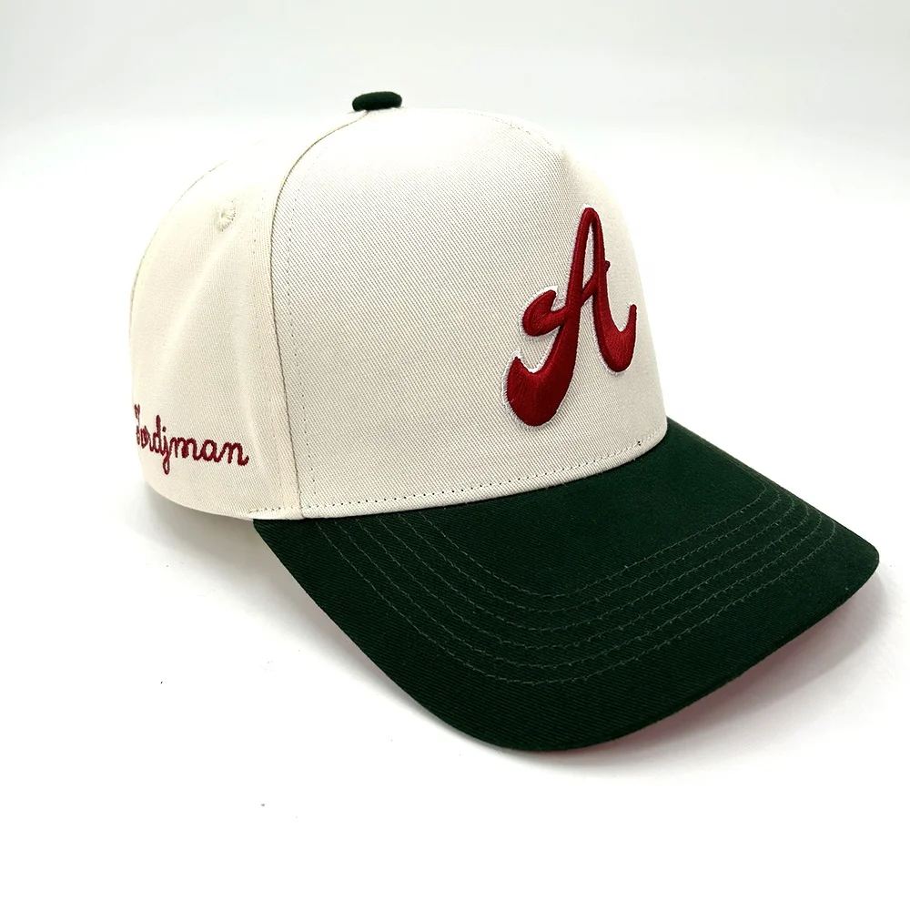 Wholesale Custom High Quality 5 Panel Cotton Sports Baseball Gorras Cap Embroidery Logo baseball Hat