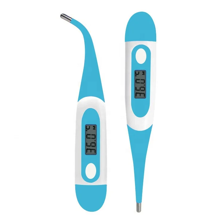 Hot selling Custom LOGO soft flexible bendable Baby child adult CE ISO Electronic Digital Thermometer