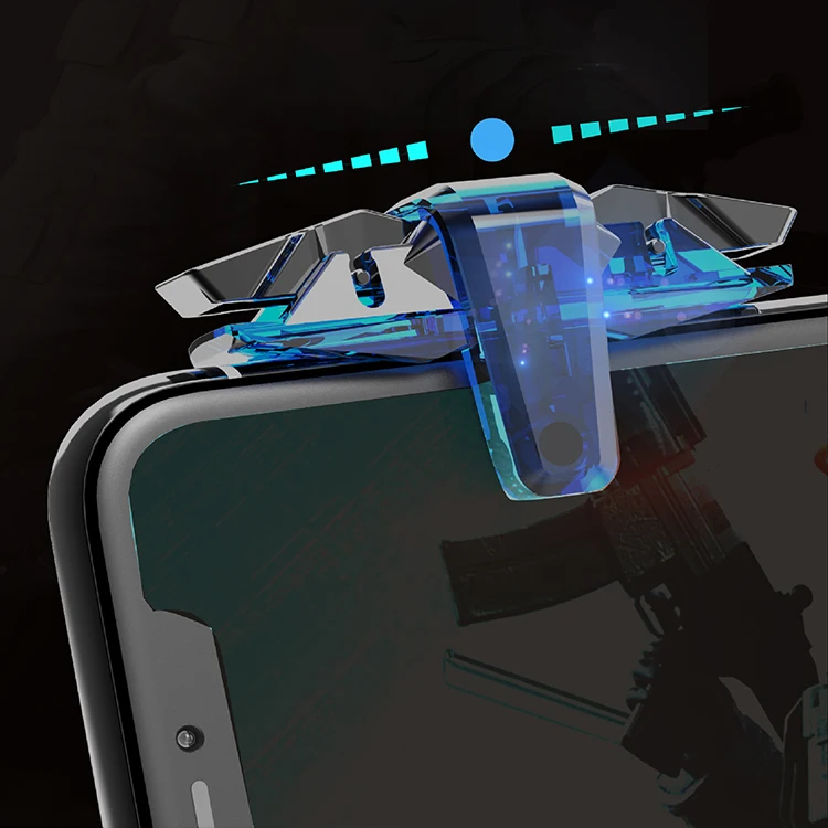 DP hot selling x7 Game Accessories L1 R1 Handle Mobile Gaming Joystick Trigger Shooter Controller Mobile Controller