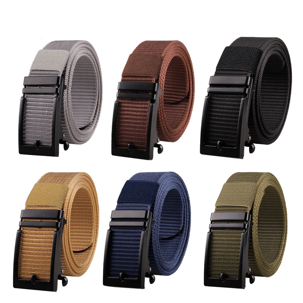 Wholesale Outdoor Heavy Duty Universal Nylon Adjustable Tactical Waist Belt with Quick-Release Gear Clip Metal