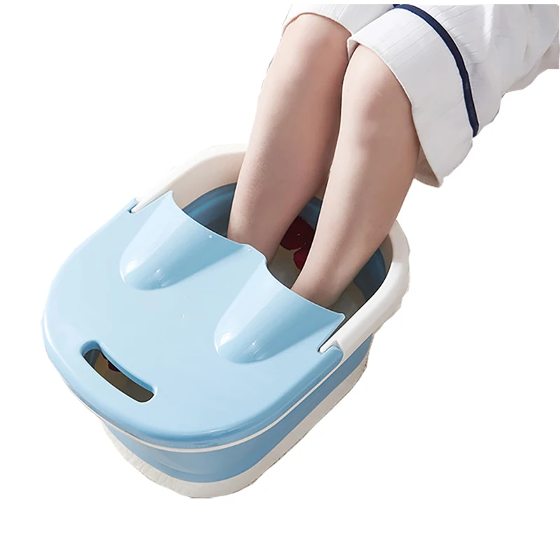 Home used Portable Relax Foldable Soaking Bucket foot bath machine Foot Massager Foot Spa Bath
