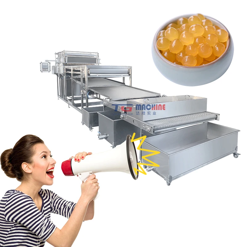 Popular popping boba machine for making popping boba bursting bubble tea making machine