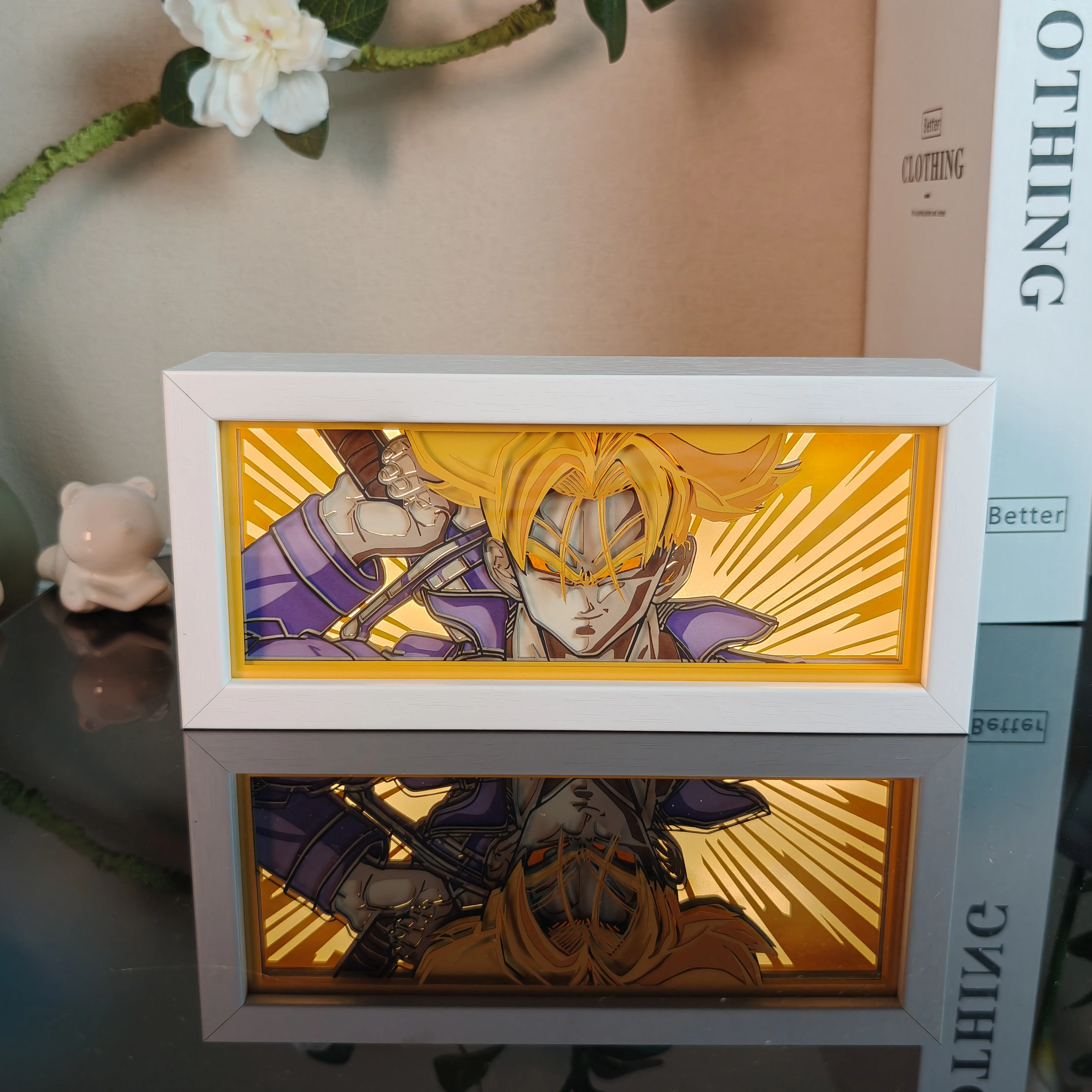 New Design Dragon Ball Anime Light Box 3D Demon Slayer RGB Night Light Box Christmas Gifts Lots Of Characters For Desk Lamp