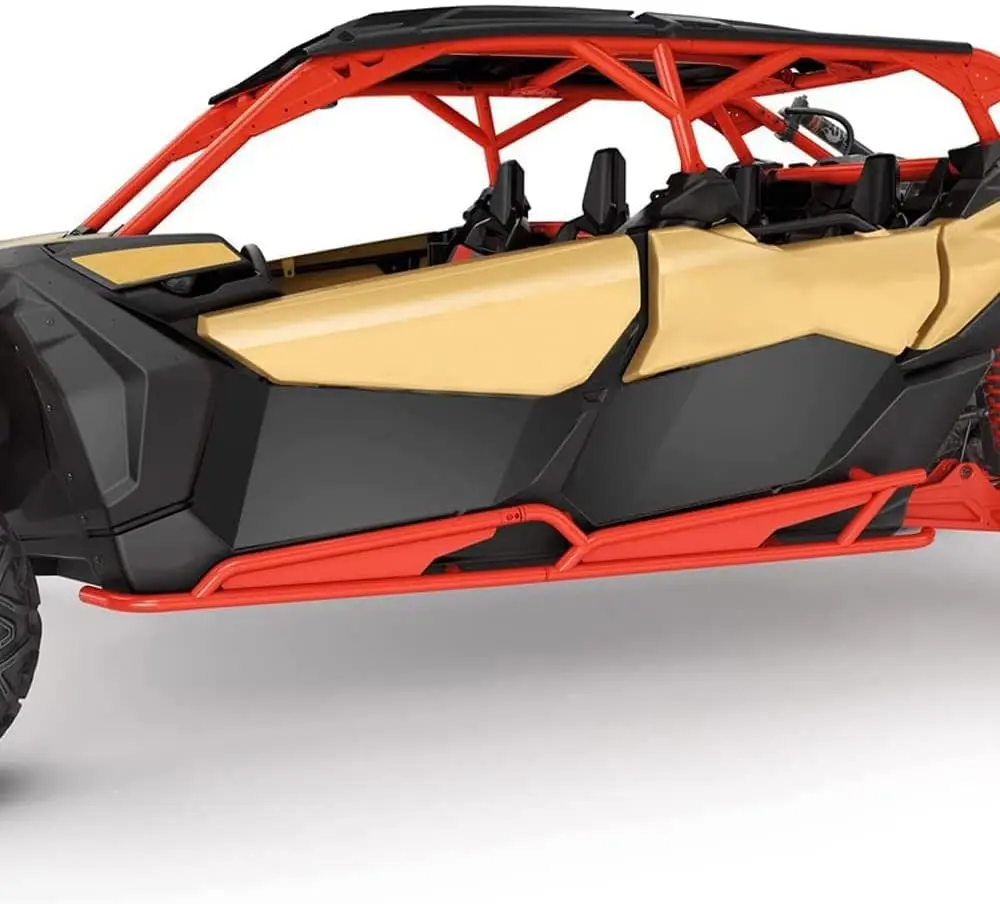 UTV 4x4 Side Nerf Bars Rock Slider Kit Fit for Can-Am Maverick X3 Max 4 Seater 2017-2021