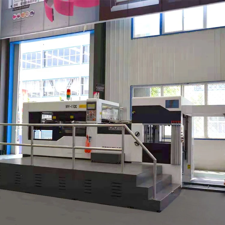 Automatic High Speed Die Cutting /die Cutter & Creasing Machine 1060 With Heating Embossing System