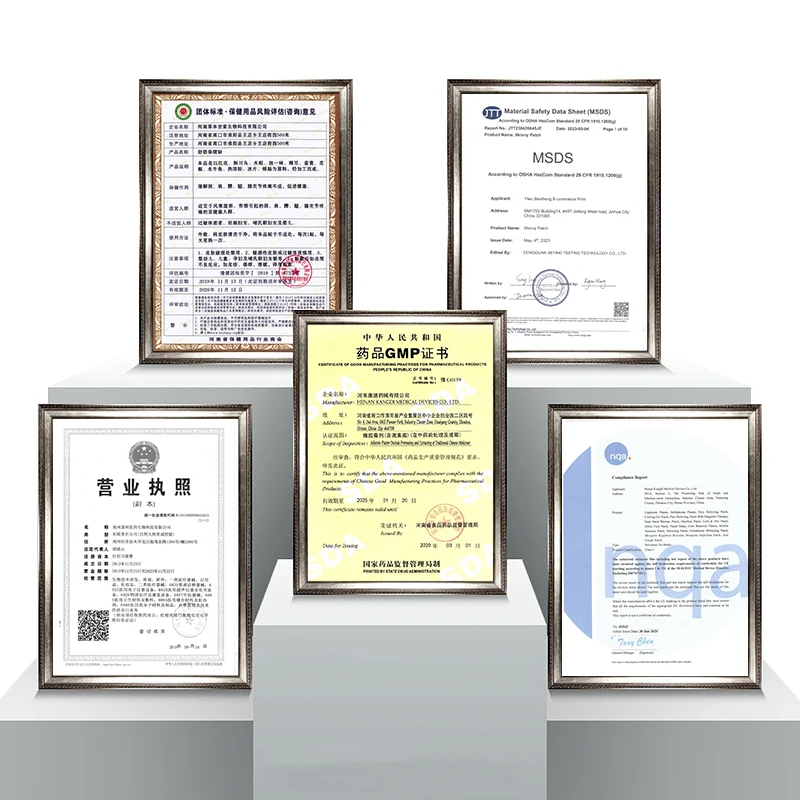 High quality hand warmer self heating disposable hand warmer pad