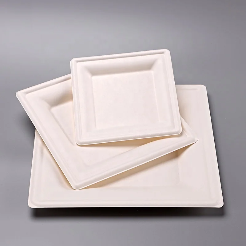 
Custom printed eco one time oval shape sugarcane bagasse bio degradable disposable food containers paper plates price 
