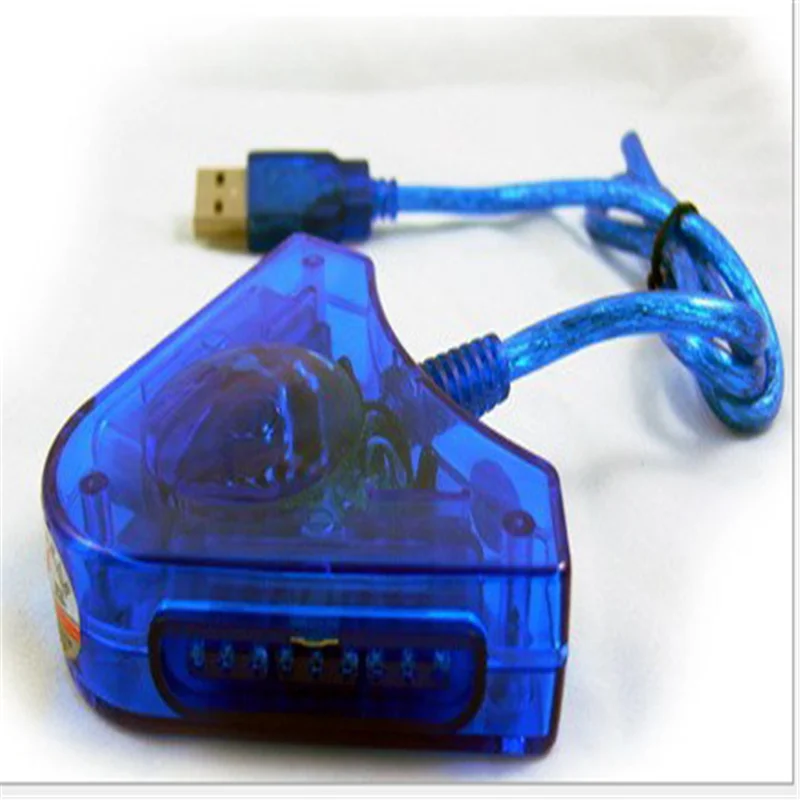 Joypad Game USB Dual Player Converter Adapter Cable For PS2 Attractive Dual 2 PC USB Game Controller PS2