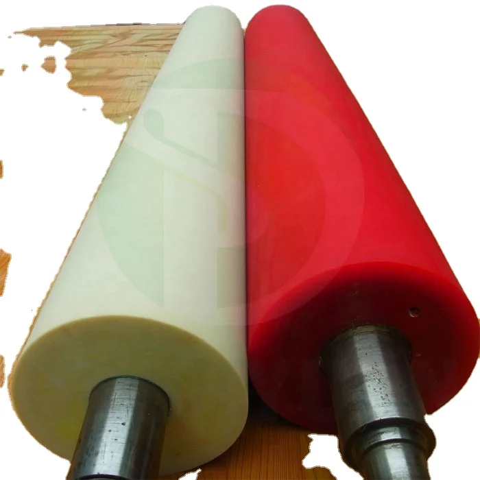 PU Polyurethane rubber roller for gravure printing machine EPDM rubber roller