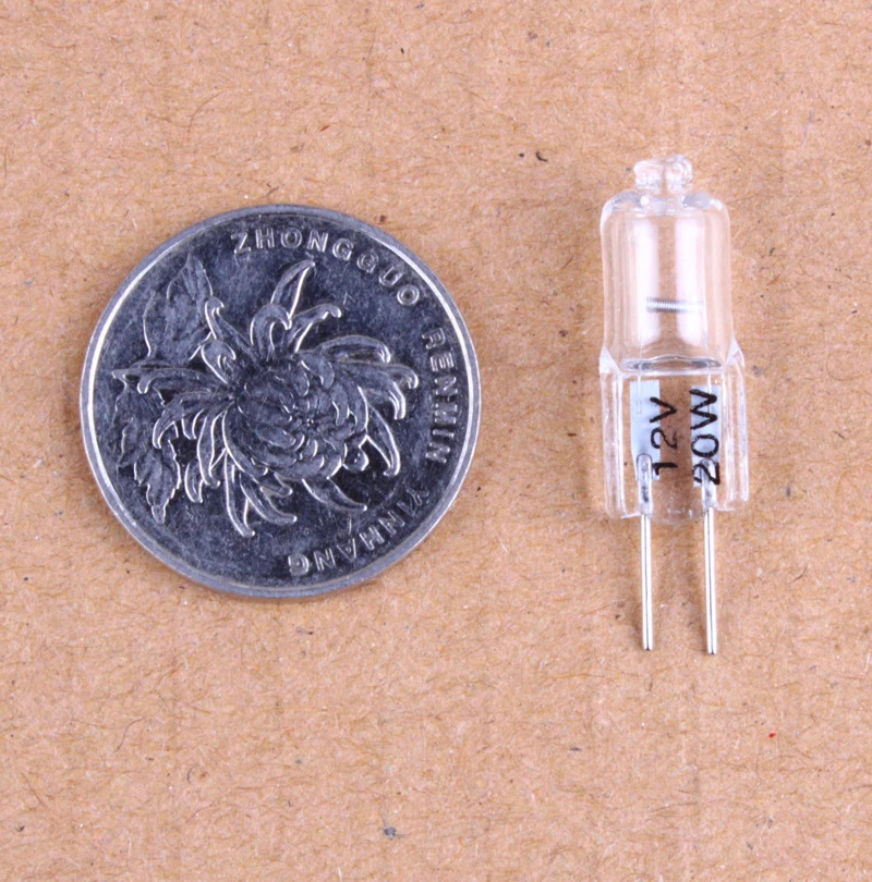 12V 20W Mirror Front Light Crystal Lamp Pin Bulb G4 Halogen Lamp