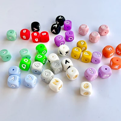 2022 New Design Popular Leopard Print Silicone Beads Food Grade 15mm Round Silicone Teething Beads For Keychain Bracelet