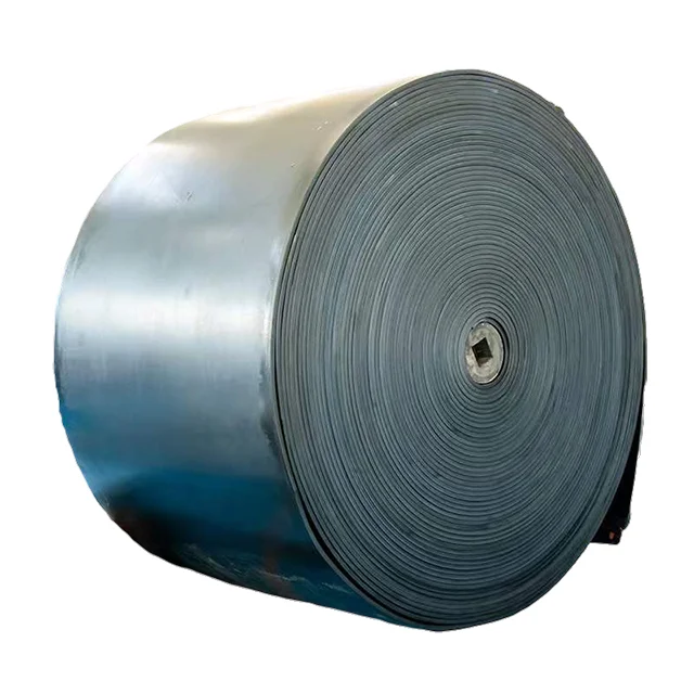Factory price high quality abrasion resistant flat industrial 4 5 ply rubber conveyor belt for stone crusher