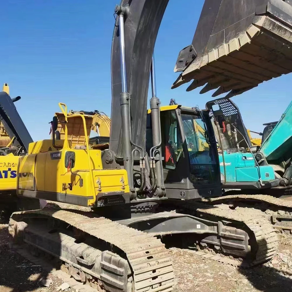 90% New 30 Ton Used Construction Equipment Volvo EC300D Backhoe Excavator Loader For Sales