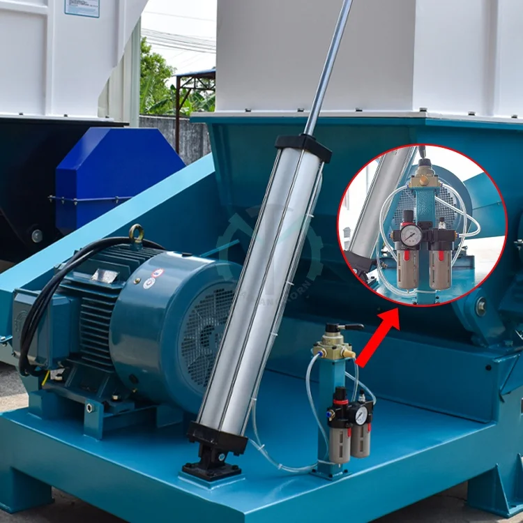 Professional Blow Molding Parts Rubber Crushing Industrial HDPE Plastic Box Frame Crushing Crusher Machine