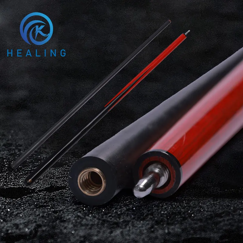 Manufactory Direct 1/2 Break Jump Cues 3k Tapered Tubing Billiards Fiber Tube Carbon Filber Pool Cue