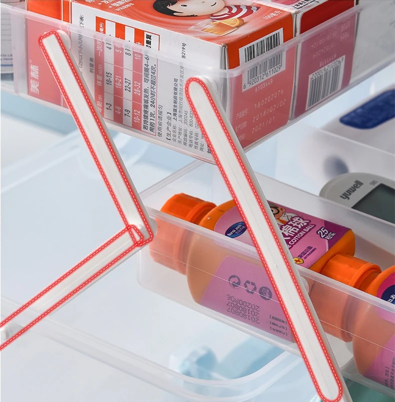 Custom Large Plastic Travel Medicine Pill Pharmacy Boxes Medication Organizer Case Packaging With Logo