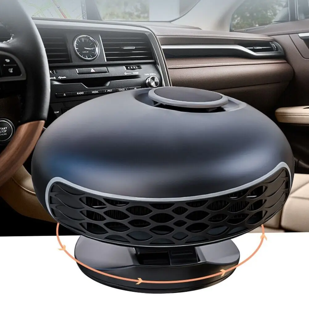 2023 12V Mini Air Conditioner for Car Glass Defrost Heaters Car Parking Heater Fan Genre Car Fans