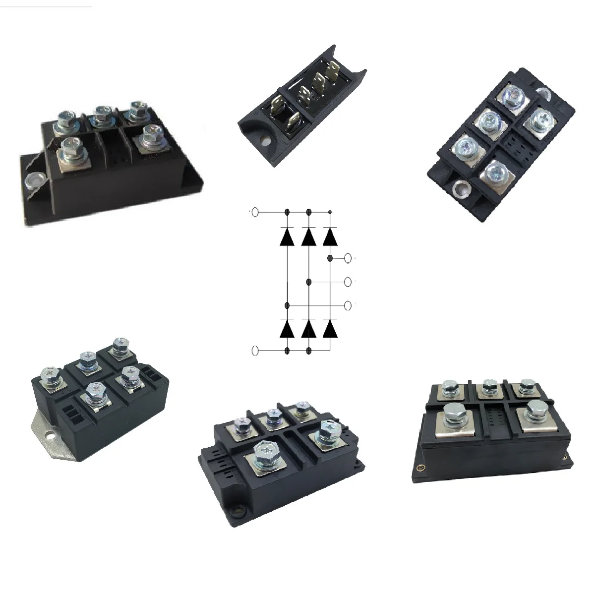 three phase diode rectifier bridge 75A 1400V  3-phase rectifer module