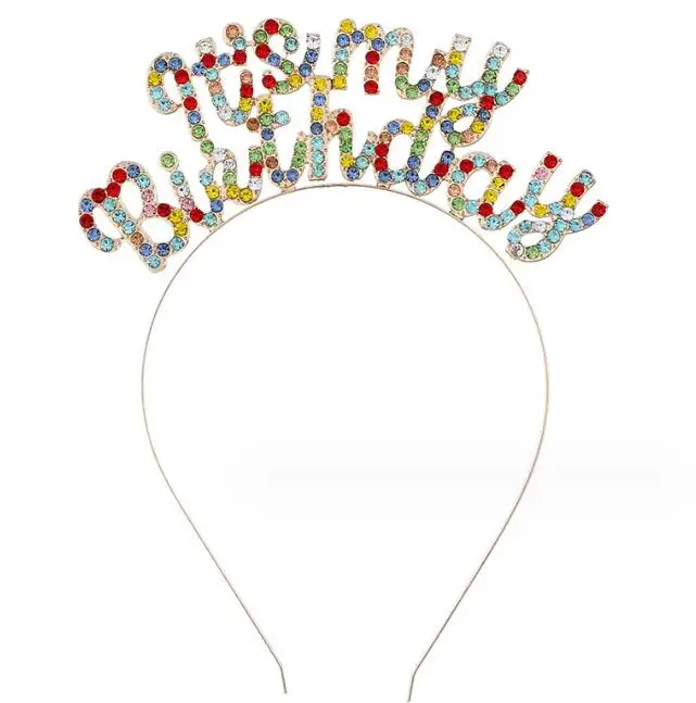 colorful fashion tiara