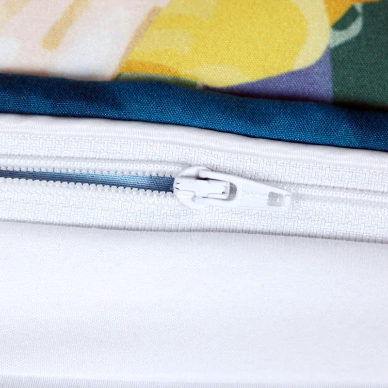 3 piece skull type skeleton duvet cover bed sheets 3D single bedding set king size