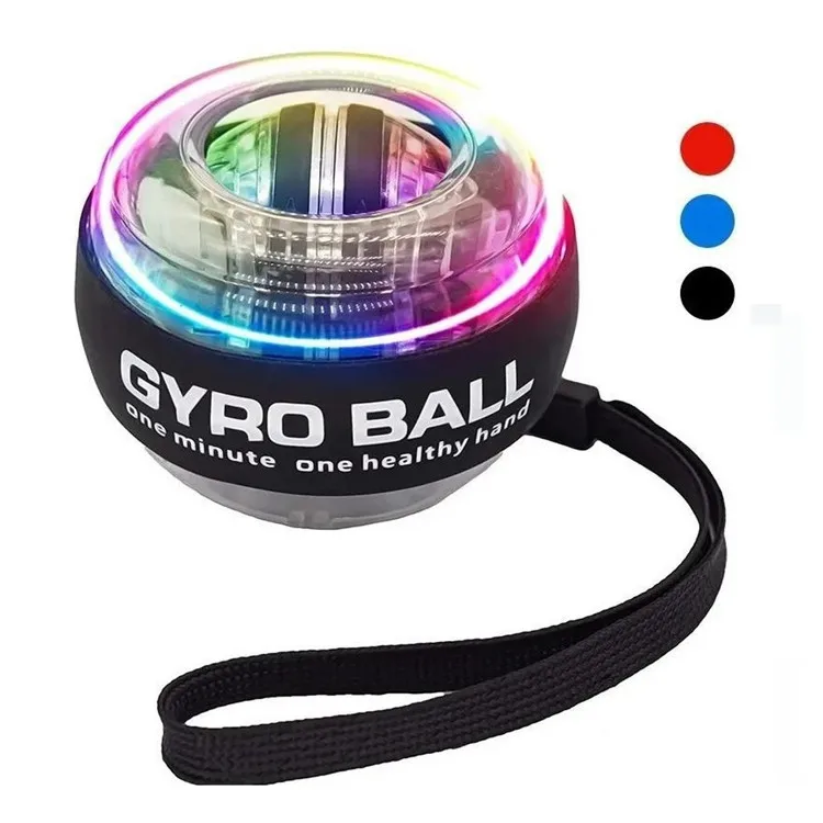 Wholesales Wrist Trainer Ball Custom Logo Printed No Led Wrist Gyro Ball For Hand Exercise
