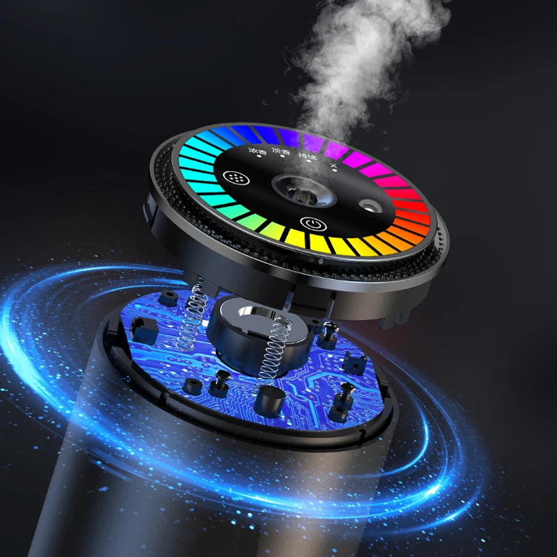 new products 2024 ramaden wireless motion waterless essential oil portable ultrasonic aroma usb rechargeable  car diffuser Smart