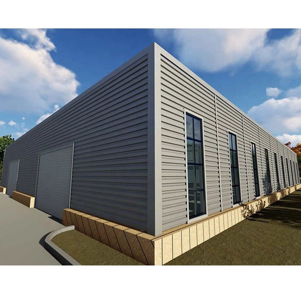 prefabricated steel building / steel structures metal garage / prefab buildings projects