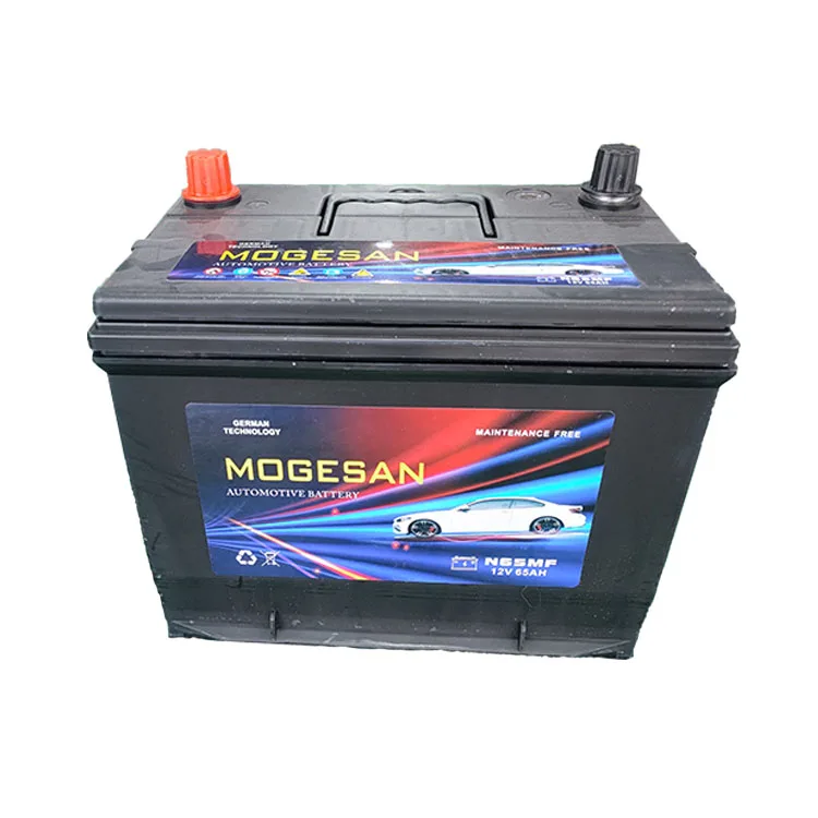 Factory Supply Lead Acid Car Starting Battery 12V 75ah Car Starting Battery