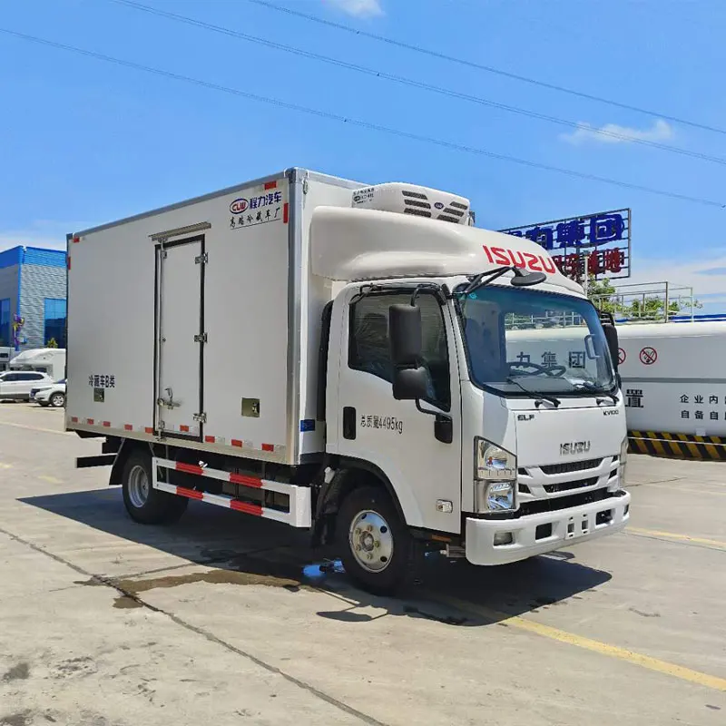 Isuzu  4*2 Light Duty Refrigerated Box Van refrigerated trucks for sale