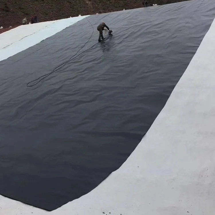 ASTM 0.5mm 0.75mm 1.0mm 1.5mm 2.0mm HDPE Liner Sheet Geomembrane for Landfill Mining Lagoon
