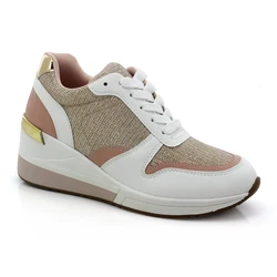 wholesale 2021 most popular increasing height ladies chunky heels shoes fashion trend women sneaker clunky shoes