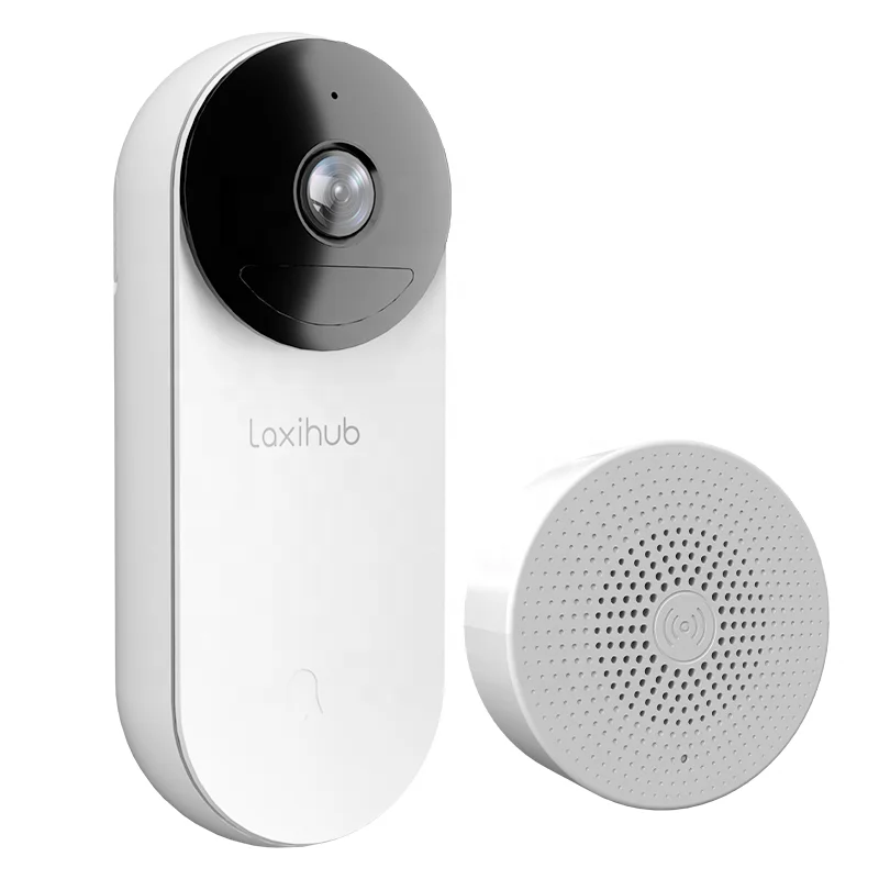 Laxihub Smart WiFi Door Camera Event Recording Doorbell With Cam