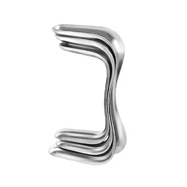 Gynecology Instrument Set Of 3 Pcs Stainless Steel Sims Vaginal Speculum