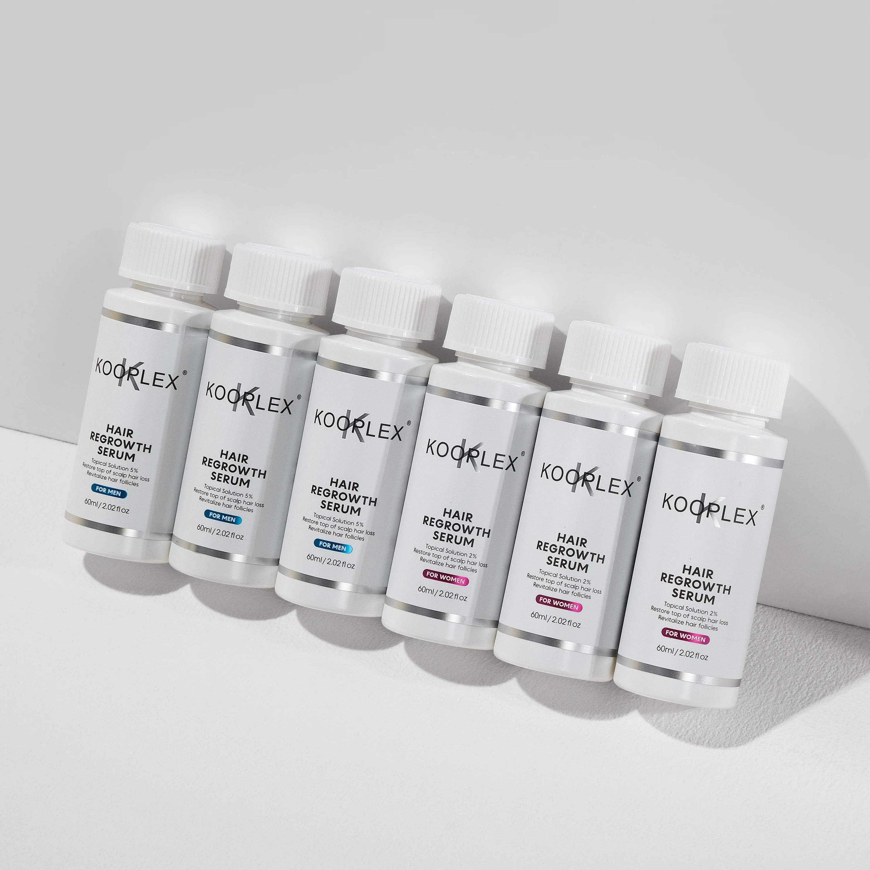 New Trend 5% Natural Organic Effective Anti Loss Hair Treatment Regrowth Oil for Men and Women Biotin Hair Growth Serum