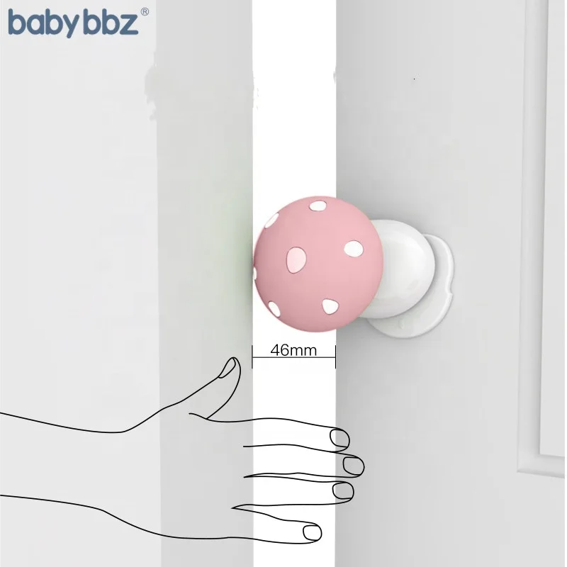 Babybbz Mushroom Cute Door Stopper Baby Proof Finger Pinch Guard Silicone Rubber Door Pinch Guards
