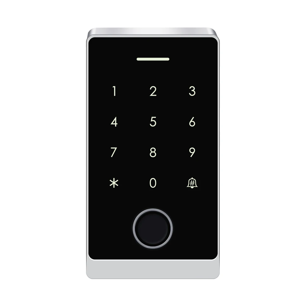 HF8 Водонепроницаемый Открытый IP66 125 кГц и 13 56 мм Гц RFID считыватель карт Биометрические отпечатки пальцев двери контроля доступа для офиса квартиры