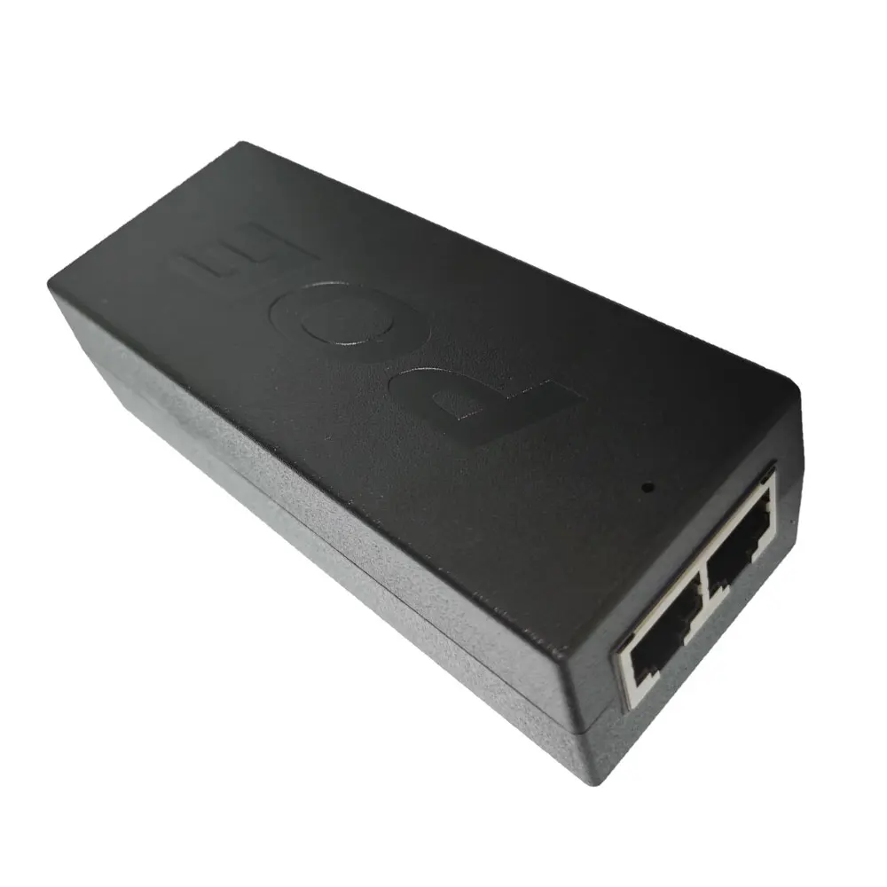 EWIND AC Port PoE Injector Module 2x1000M RJ45  Ports PoE Power Adapter 48v