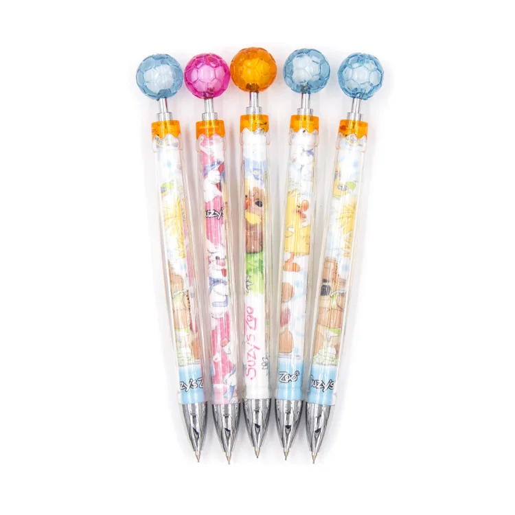 stationery Clicker 0.5/0.7 mm customized cute cartoon  mechanical pencil