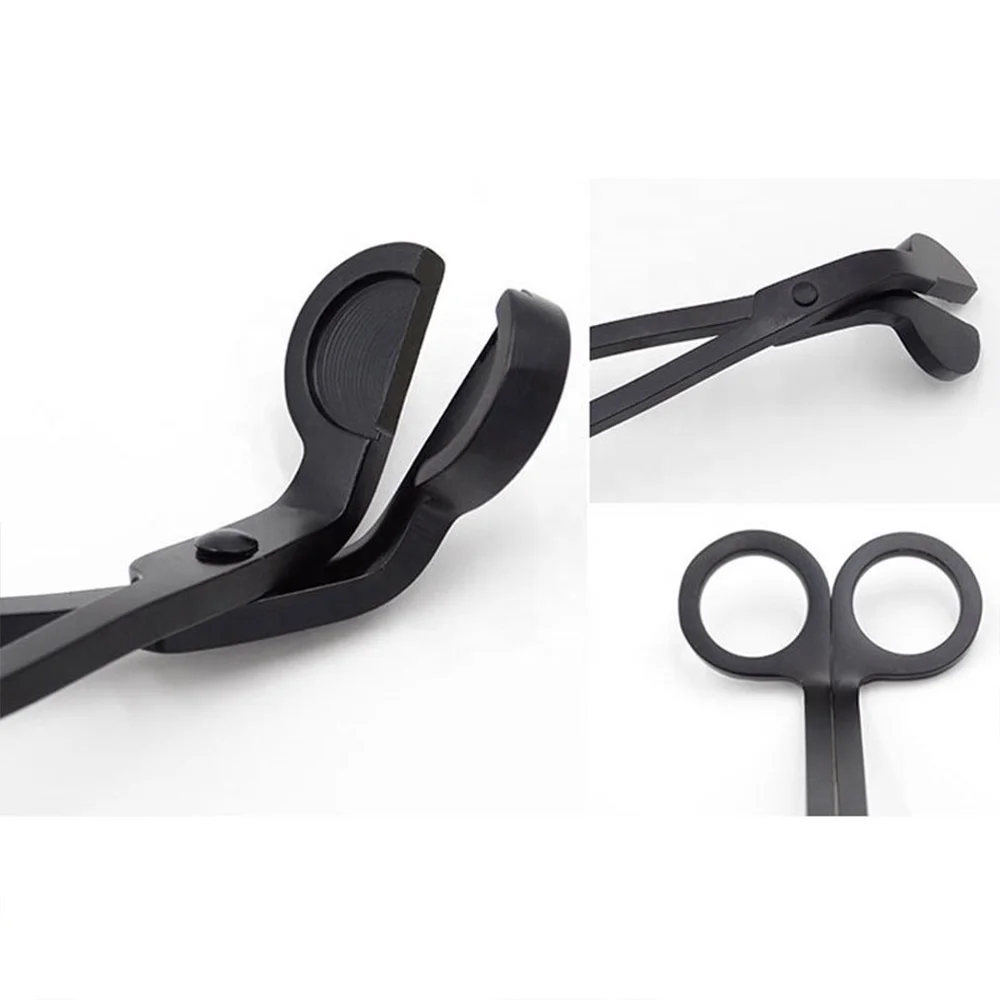 Wholesale Metal candle snuffer Wick Trimmer Candle Cutter Stainless Steel Wick Scissor Candle Tool