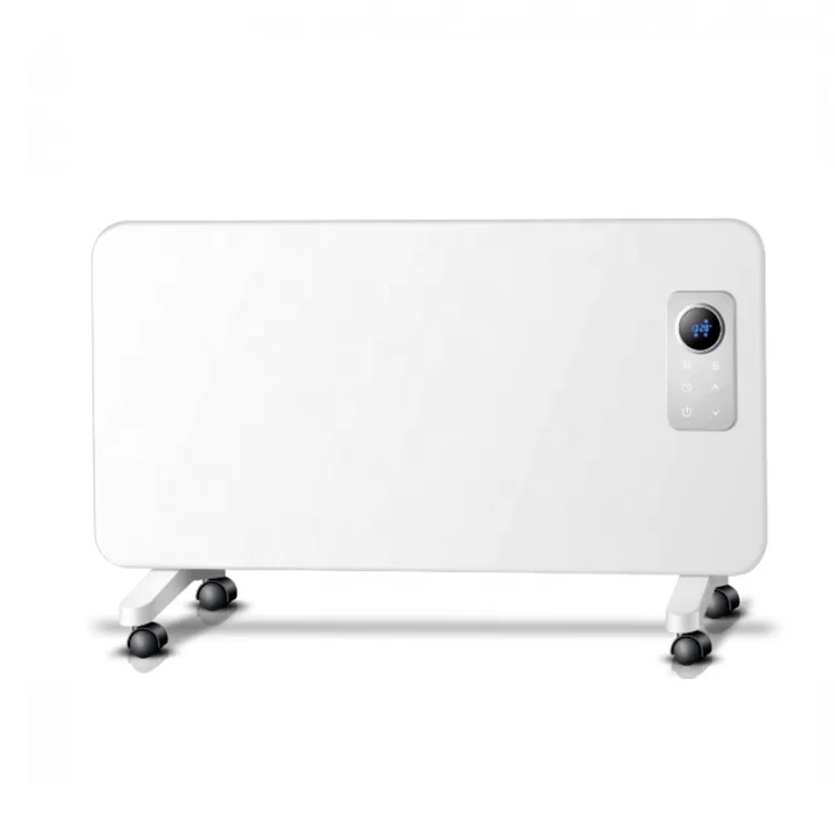 Metal panel heater with wall mount or portable