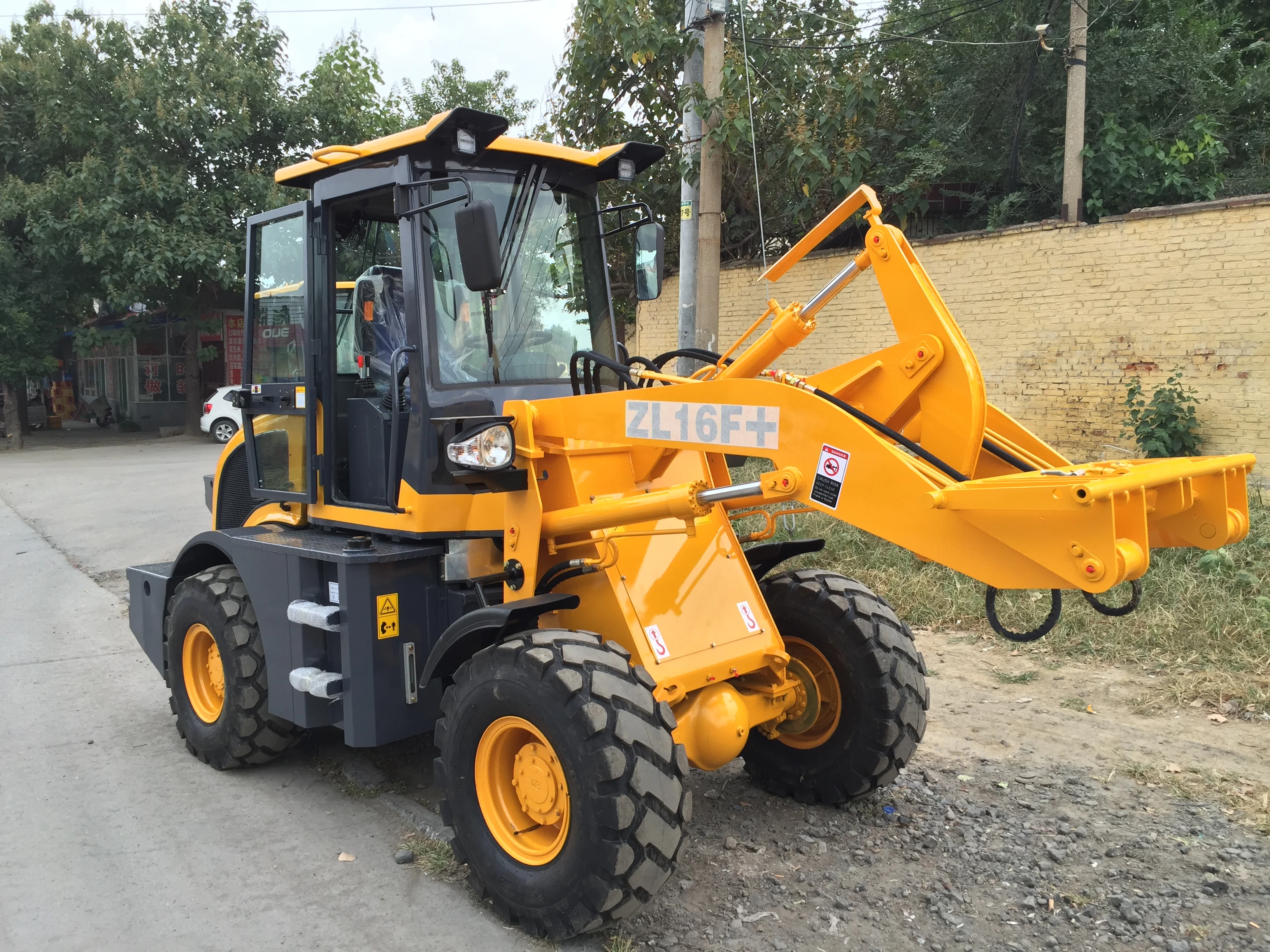 Мини-погрузчик ZL18 1800 кг 1 8 тонны 08.-3 европейский стандарт колесный погрузчик Универсальный мини-колесный евро в продаже