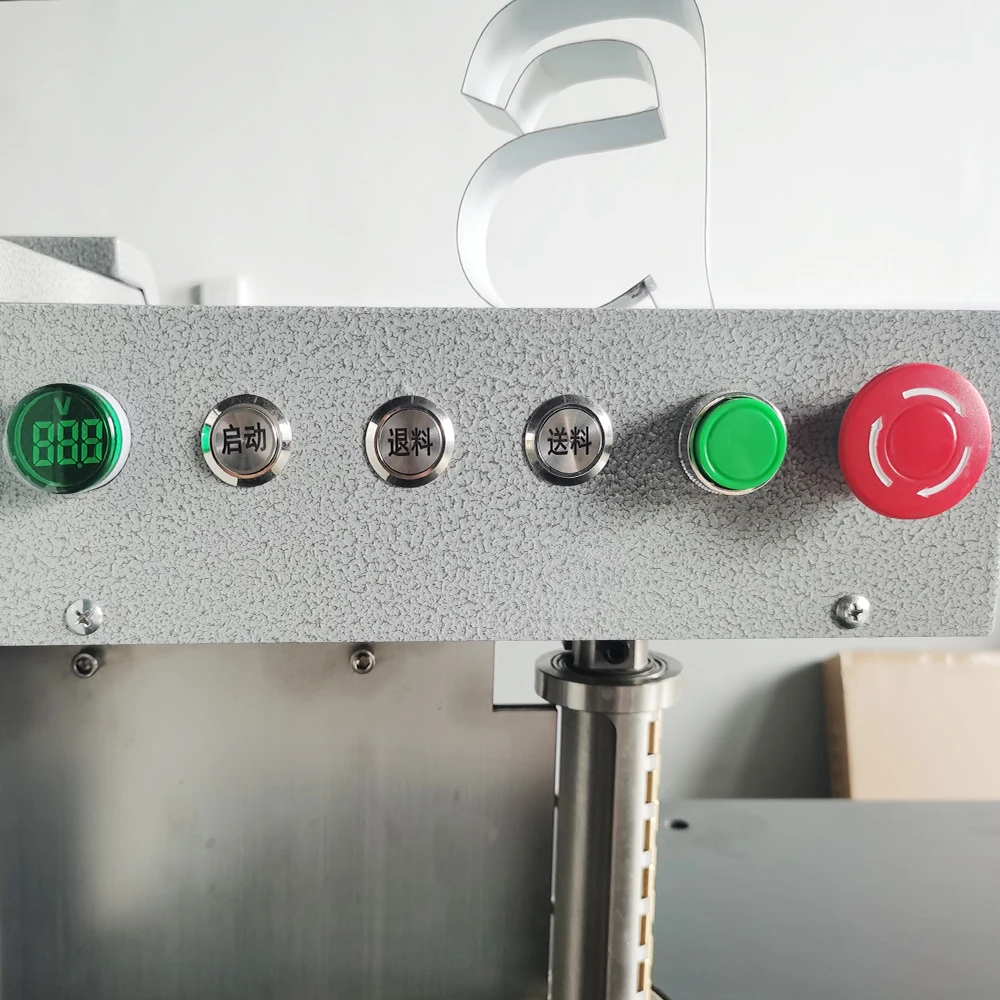 weifang 3d sign making cnc cut and bender plastic automatic flat aluminum channel letter bending machine