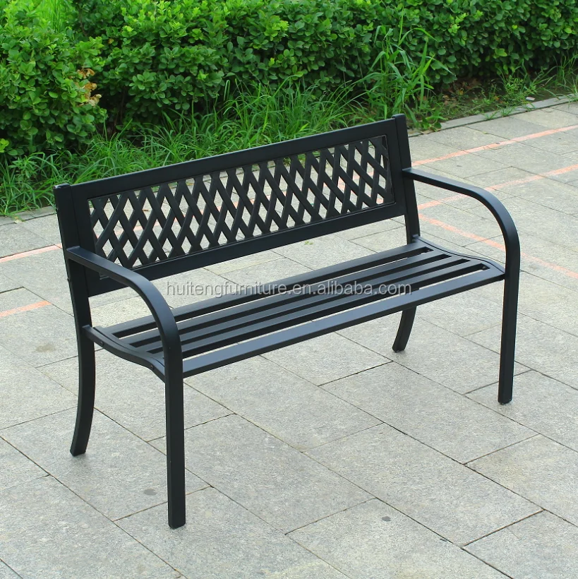 Горячая продажа китайский завод современный открытый стальной качалка glide парк скамейка/патио парк длинные качели стул