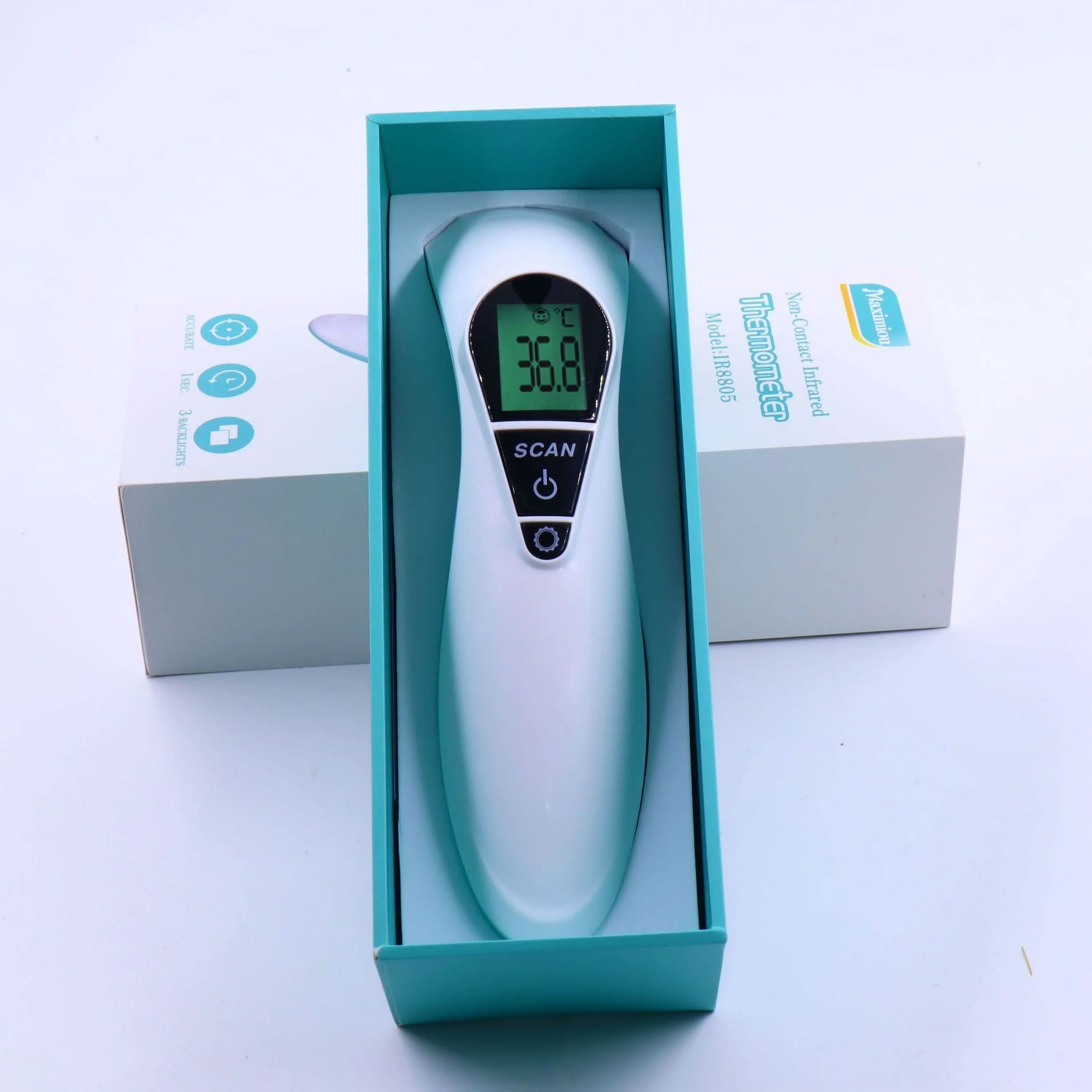 Electronic non contact thermometer infrared thermometer digital IR thermometer Fever Body Forehead Infrared Medical device